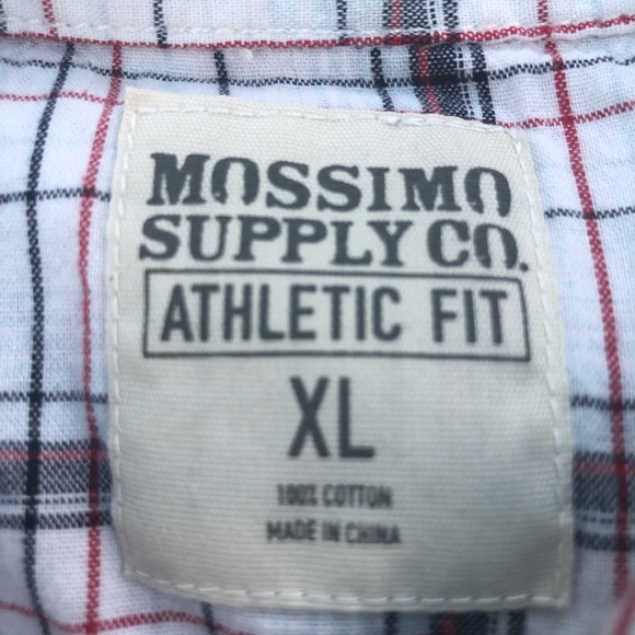Mossimo Western Button Down Short Sleeve Shirt XL - Picture 9 of 9
